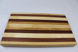 3 Colour Striped Cutting Board