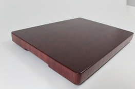 Purpleheart end grain cutting board