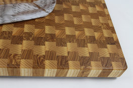 Large Rectangular Ash End Grain Board