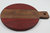 Padauk and walnut pizza board Padauk and walnut pizza board